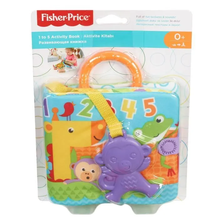 Fisher-Price - Mon Petit Livre d'Activités - Jouet d'éveil - Dès la naissance-4