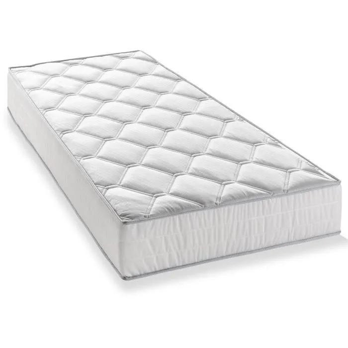 Pack prêt à dormir Matelas + Sommier 90 x 190 cm + Couette + Oreiller - DEKO DREAM Malin-2