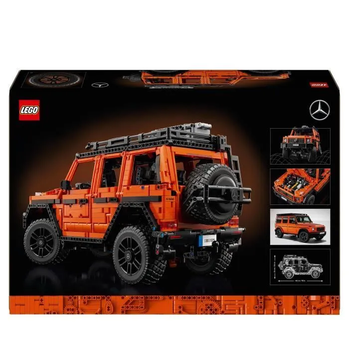 LEGO Technic Mercedes-Benz G500 PROFESSIONAL Line - Maquette Voiture à Construire pour Adultes - Modèle de Classe G - Idée Cadeau p-5