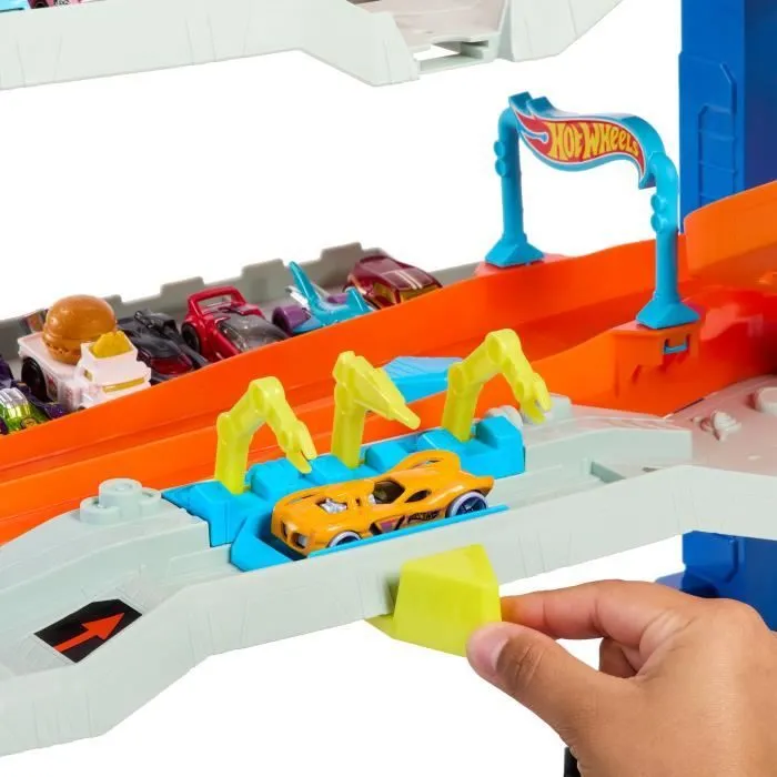 Hot Wheels City-Garage Ultime-Coffret avec 2 voitures incluses HKX48-5