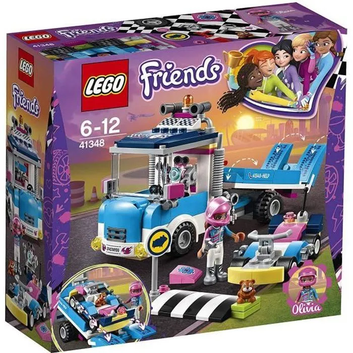 LEGO® Friends 41348 Le Camion de Service + Care truck - Jeu de Construction-0