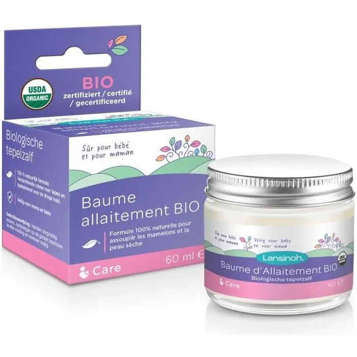 LANSINOH - Baume d'allaitement BIO-0