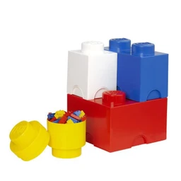LEGO® Pack de 4 briques - 40150001 - Empilable - Bleu, rouge, jaune et blanc-1