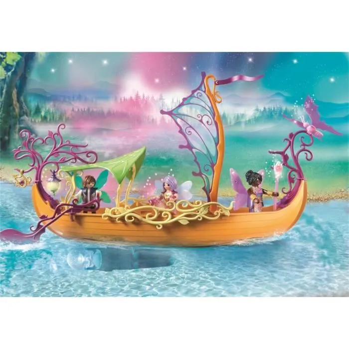 Jouet - Playmobil - Bateau romantique des fées - 37 pièces - Flottant - À monter soi-même-2