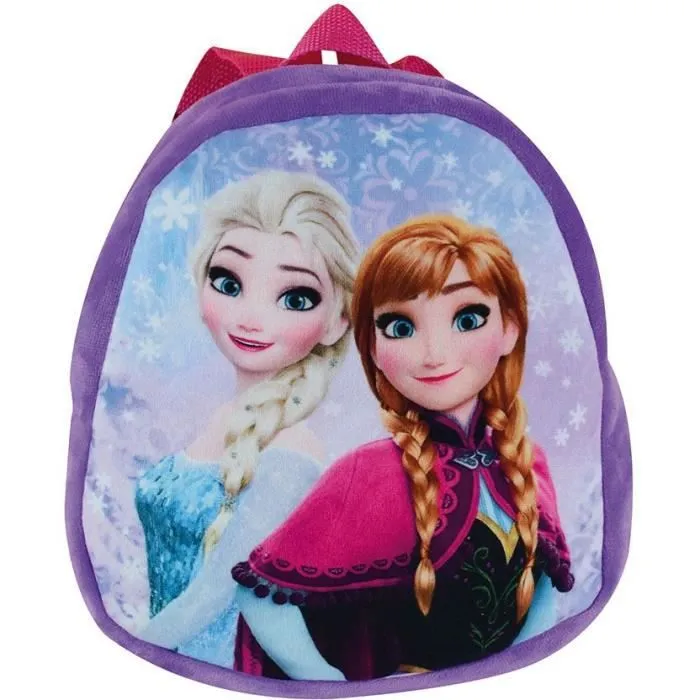 Jemini Disney Reine des Neiges sac a dos en peluche +/- 22 cm pour enfant-1