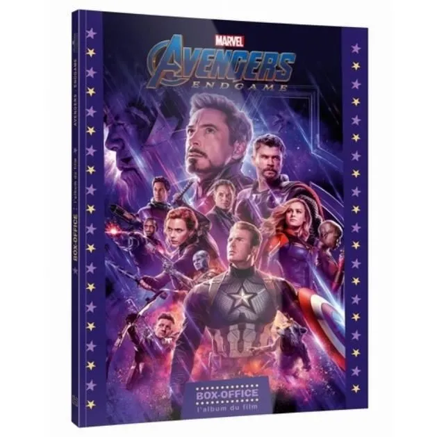 Album Avengers Endgame - Disney - Pour les 6-10 ans - Licence Avengers - Auteur(s) Disney - Présentation Album-0