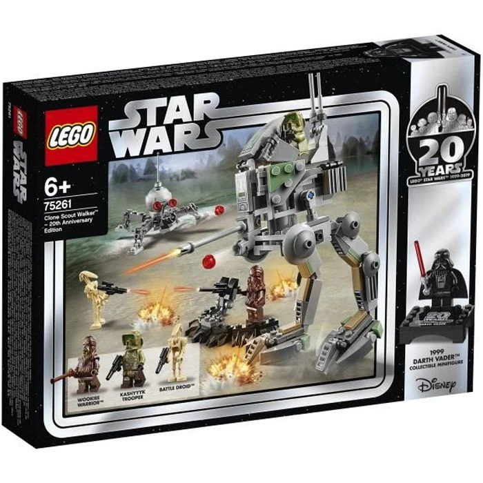 LEGO Star Wars™ 75261 - Clone Scout Walker™ – Édition 20ème anniversaire - Jeu de Construction-0