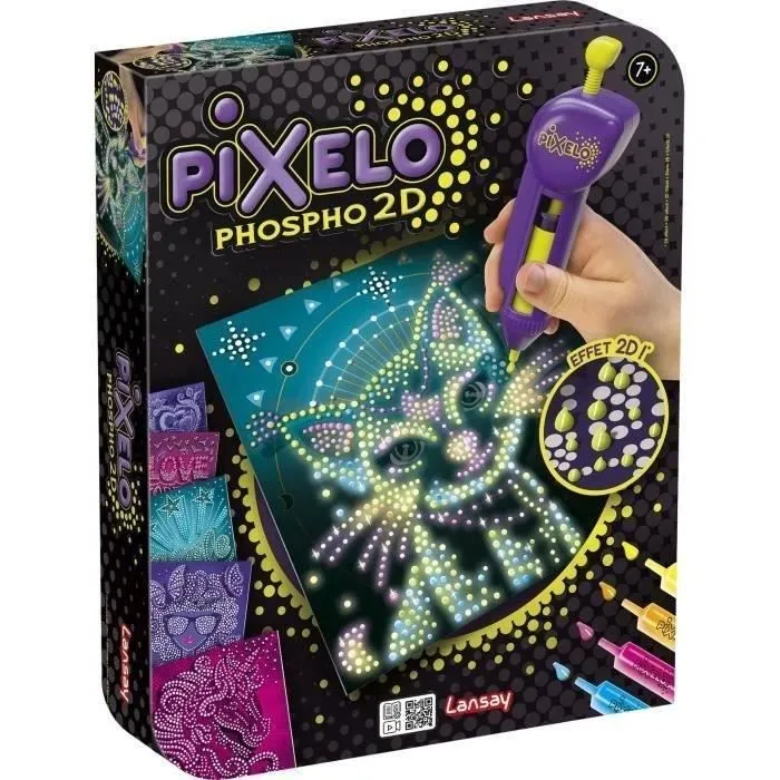 Jeu de coloriage - LANSAY - 20285 - Pixelo Phospho 2D-0