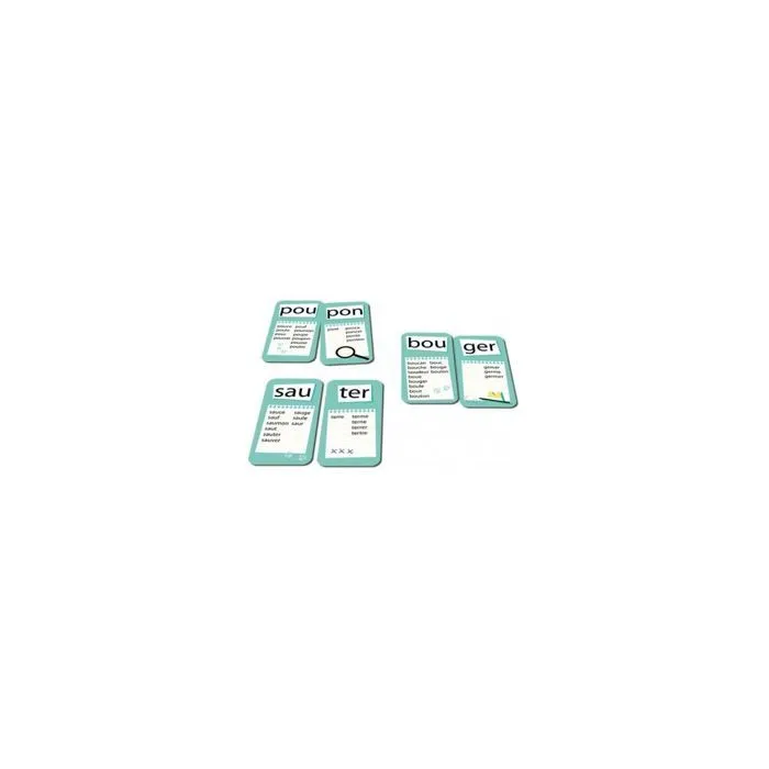 Jeu de cartes - ASMODEE - SyllaDingo - Vocabulaire Orthographe - Mixte - 2 joueurs ou plus-5