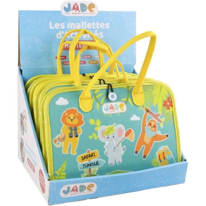 Pochette d'Activitées - Montessori - JADE - Jeu Educatif - Voyage - Sensoriel - Jeu Pour Enfant - Design Français-1