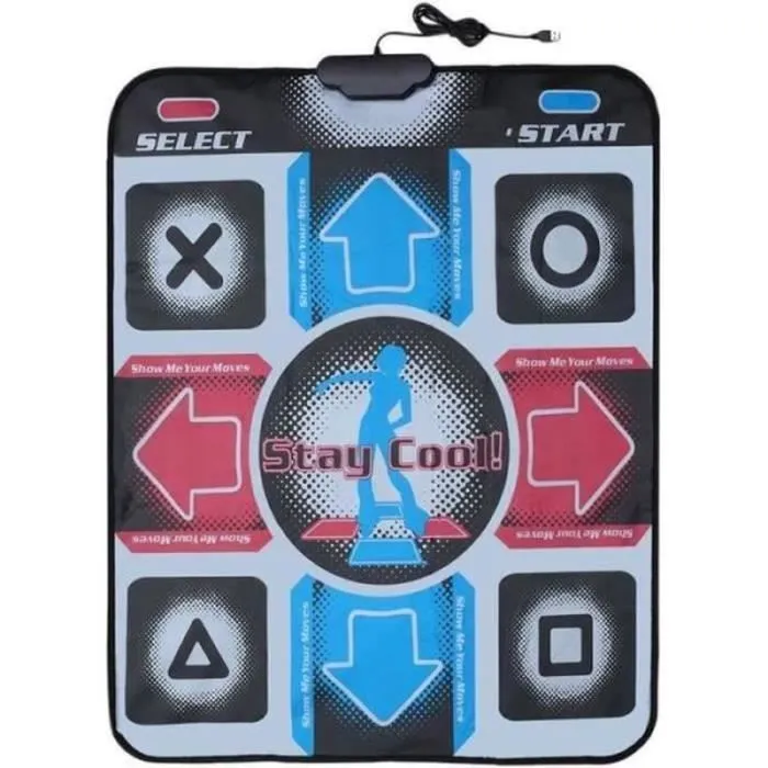 ZAS1277 Anti-dérapant Danse Step Dance Mat Tapis de Pads Pour PC USB Tapis de Danse-0