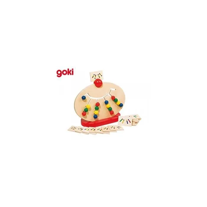 Jeu de motricité en bois - GOKI - Tableau à assortir les couleurs - Pour enfants à partir de 4 ans-0