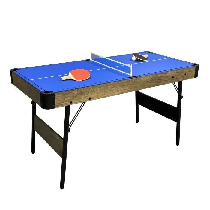 Table multi-jeux - Cougar - All-in-One 3-en-1 - Billard, Air-Hockey, Ping-Pong - 150x70x78,7 cm - Mixte-2