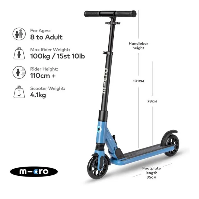 Trottinette - Micro - Sprite Suspension - Guidon réglable - 2 roues - Confortable-1