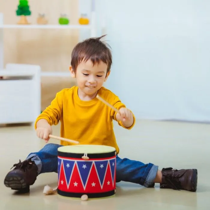 PLAN TOYS Jeu en bois Gros tambour-3