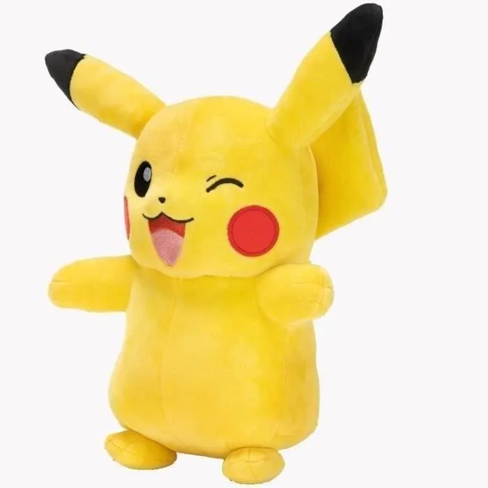 Bandai - Peluche Pikachu - Pokémon - 30 cm-0