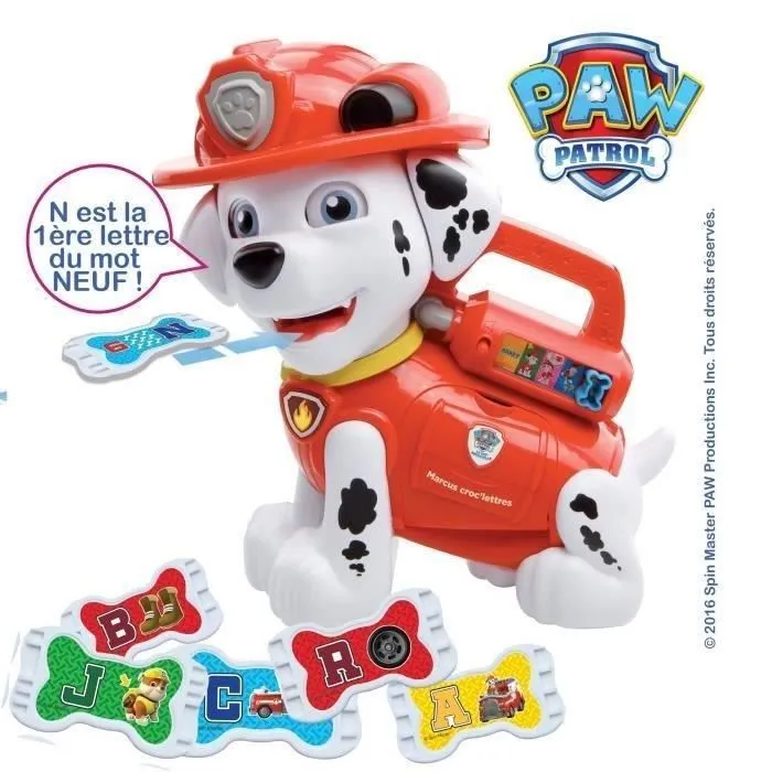 VTECH - Pat' Patrouille Marcus, Croc'Lettres - Humidificateur d'Air 2000 Series - Noir et Cuivre-3