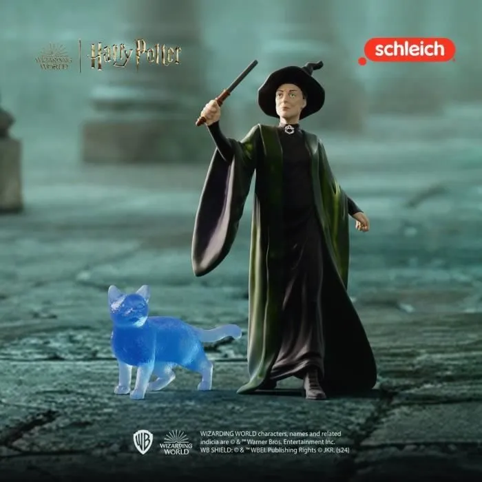 Figurines Professeur McGonagall et son Patronus, Schleich 42682 Harry Potter®, Pour enfant dès 6 ans-2