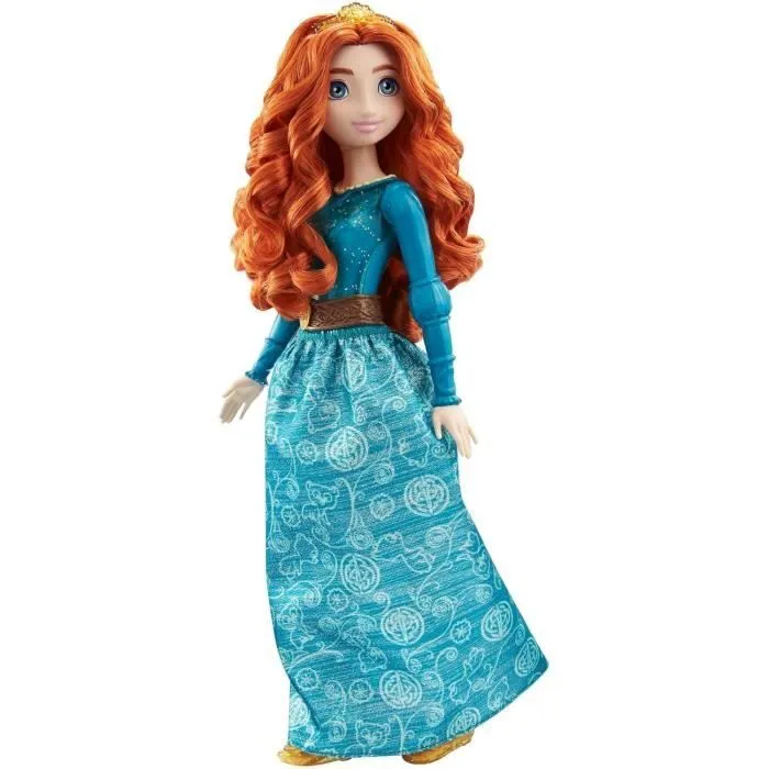 Merida Poupée 29 cm, Mattel Poupée Disney Princesses habillage et accessoires HLW13-5
