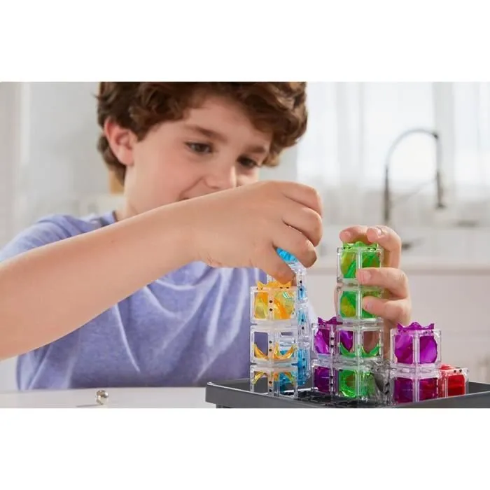 Gravity Maze jeu de logique, Casse-tête, Circuit-bille-Construction, 60 défis, dès 8 ans-Ravensburger, 76433, ThinkFun-3