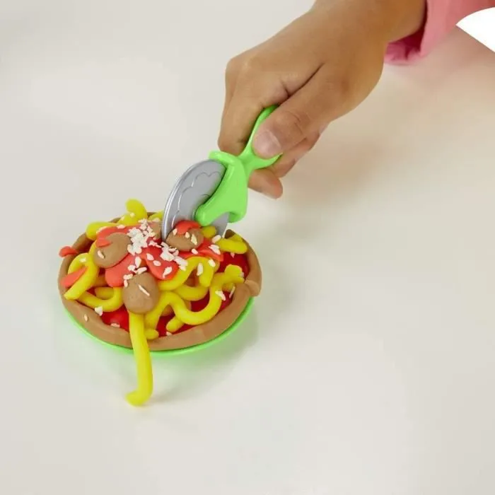 PLAY-DOH - La Pizzeria avec 5 Pots de Pâte à modeler-5