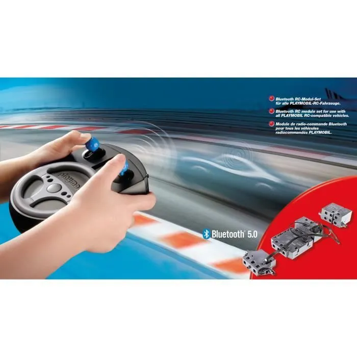 PLAYMOBIL 71397 Module RC radiocommande, Compatible avec de nombreux véhicules, Dès 6 ans-2