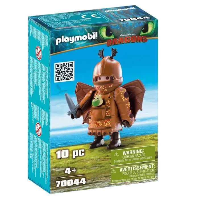 PLAYMOBIL 70044 - Dragons 3 - Varek en combinaison de vol-0