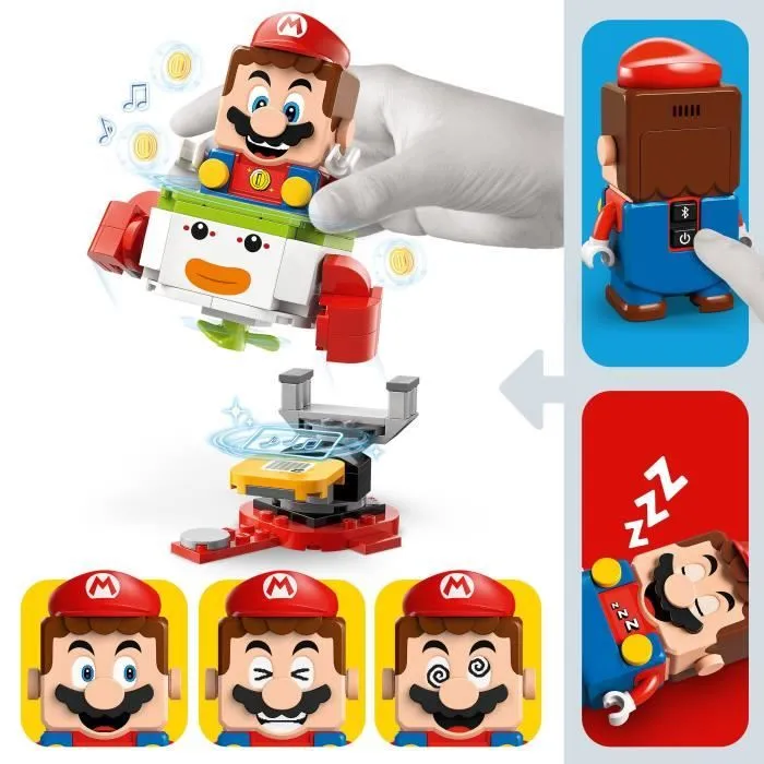 LEGO® Super Mario 71439 Les Aventures de LEGO® Mario Interactif - Set véhicule et Yoshi-2