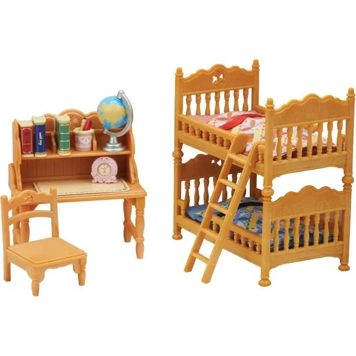 Figurines miniatures - SYLVANIAN FAMILIES - 5338 - La chambre des enfants - Meubles et accessoires pour enfants-1
