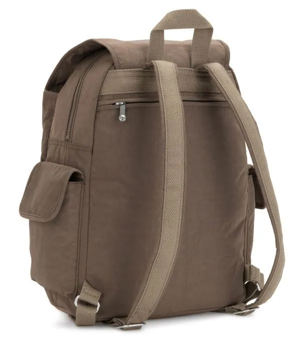 Sac à dos - Kipling - City Pack B - Beige - 100% polyamide - 37cm x 27cm x 17cm-1