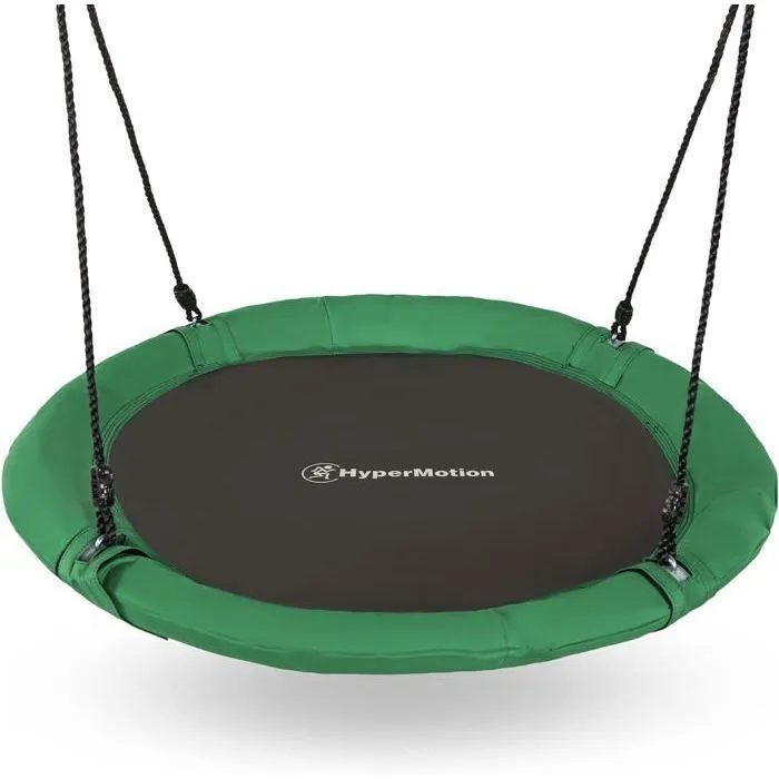 Balançoire Enfants - HyperMotion - Double - Hauteur Réglable - Charge Jusqu'à 200kg - Métal-5