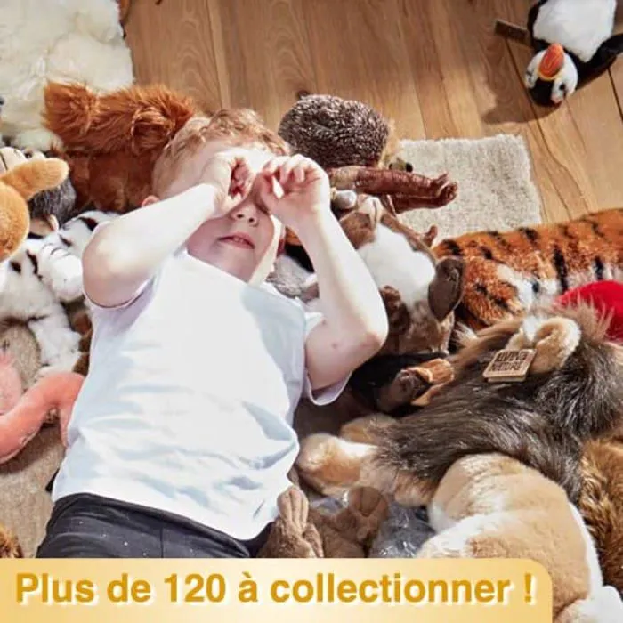 Jouet en peluche - Living Nature - Vache Highland - 20 cm - Doux - Mixte-4