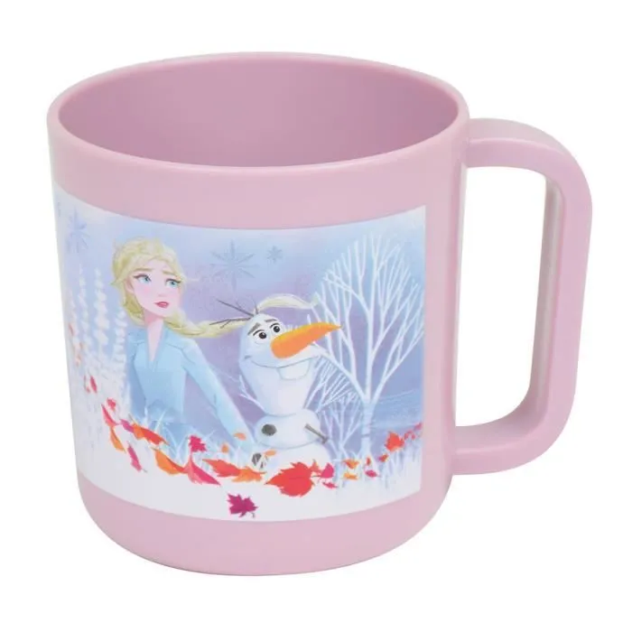 Tasse Frozen - Disney - Filles - Rose - 350 ml - Plastique-0