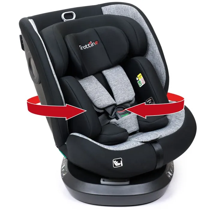 TROTTINE Siège auto pivotant très longue durée R129 40-150 cm BRISTOL Geneva-2