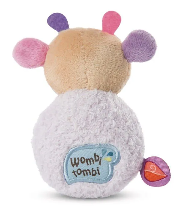 Peluche Nici - 48035 - Griffon Girafe Sasuma 12 cm avec hochet, , Beige-1