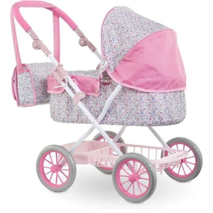 Accessoires poupons - COROLLE - Landau Floral - pour poupons 36 à 52 cm - dès 3 ans-2