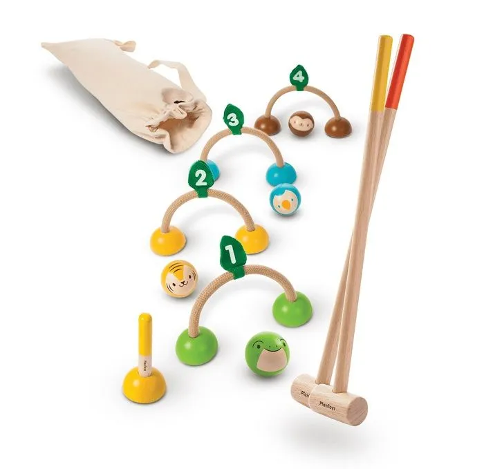 Plan Toys - Jeu de croquet - TROUSSELIER-0