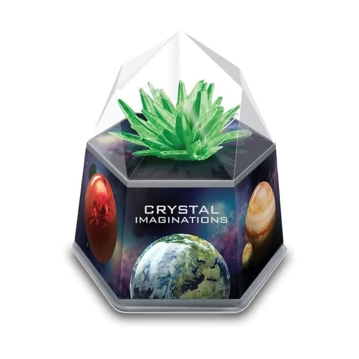 Kit de culture en cristal - 4M - 403931 - Vert - Pour enfants à partir de 3 ans - Sciences et jeux-1