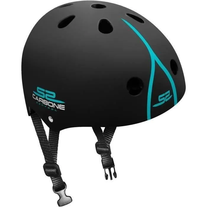 Casque skate - avec molette d'ajustement - SKIDS CONTROL CARBONE - JK525102-0