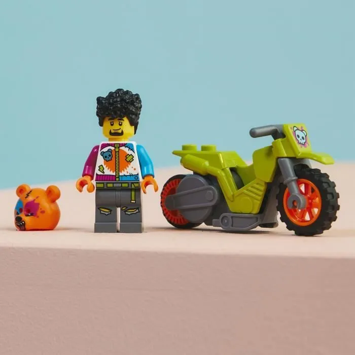 LEGO® City Stuntz 60356 La Moto de Cascade de l’Ours, Jouet Véhicule, Idée Cadeau-4