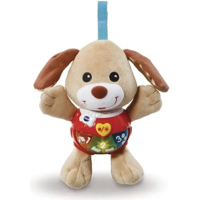 VTECH BABY - Peluche Interactive Enfant - Chant'toutou Brun-0