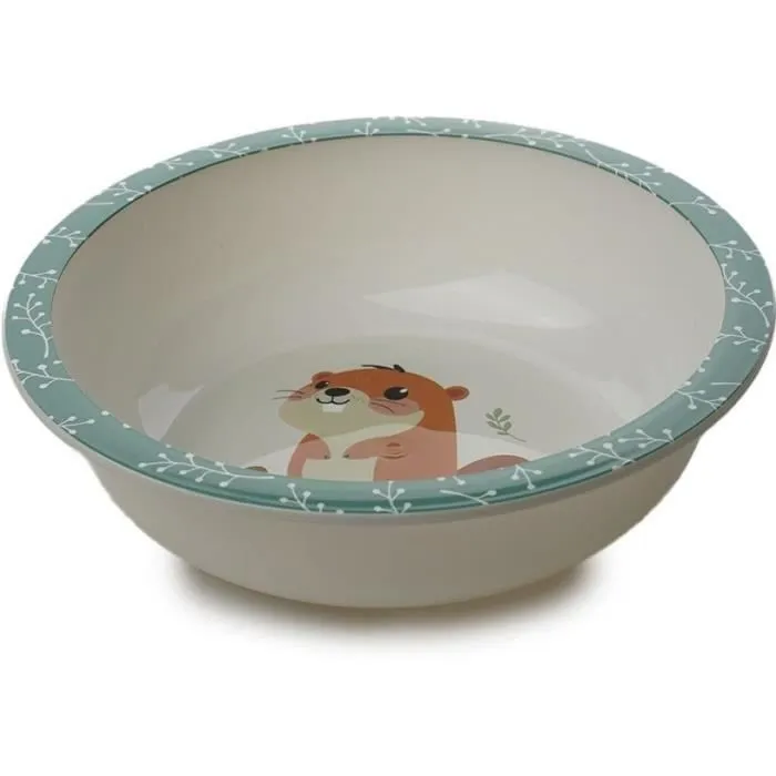 Mon premier coffret repas micro-ondes - THERMOBABY - Castor - Assiette, bol, gobelet-5