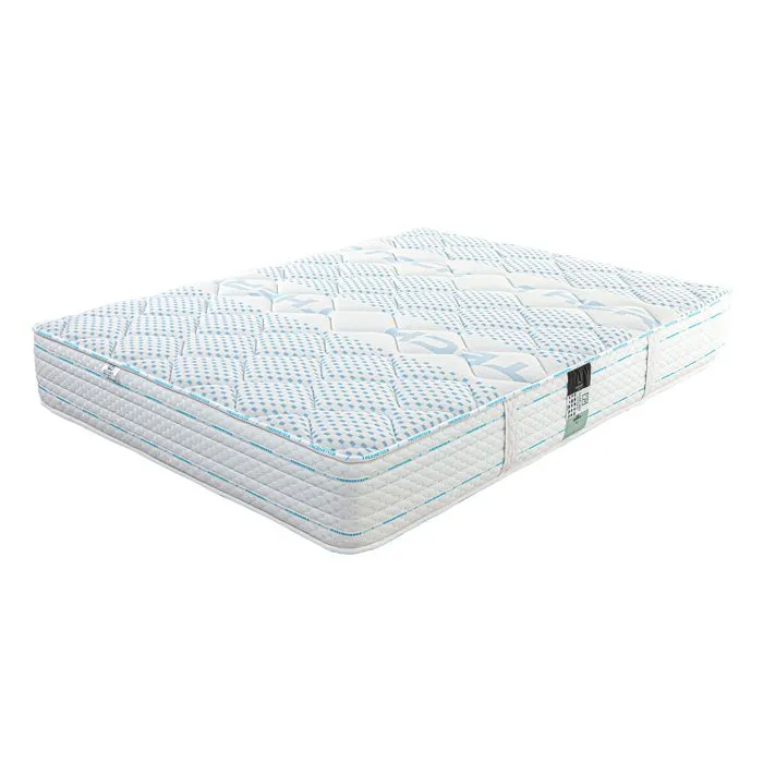 Matelas 140x190 cm,Powerlux,24cm,mousse mémoire de forme,ferme,indépendance du couchage,face été/hiver-0