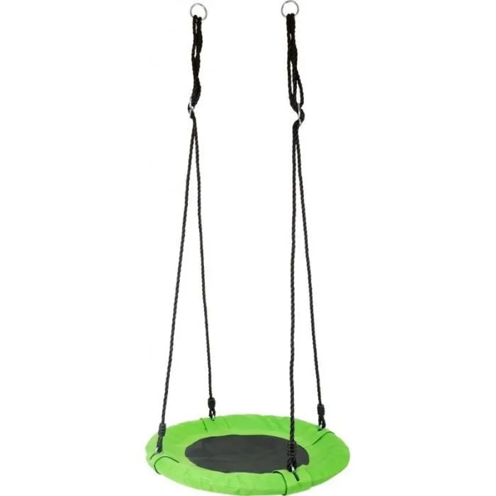 Balançoire ronde en filet - Legler - Poids max. 100 kg - A partir de 3 ans-0