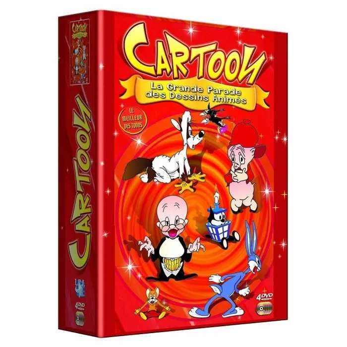 Cartoon - La grande parade des dessins animés (coffret 4 DVD)-0