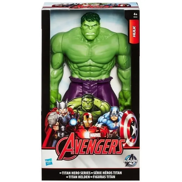 Figurine Hulk articulée de 30 cm - HASBRO - Avengers - Pour enfant à partir de 4 ans-1
