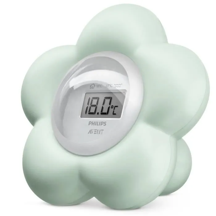 PHILIPS AVENT SCH480/00 Thermomètre Numérique étanche - Vert-1