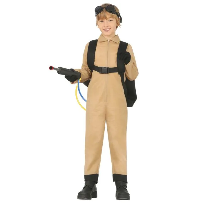 DÉGUISEMENT CHASSEUSE DE FANTÔMES FILLE - SUPER H PERSO CELEBR-0