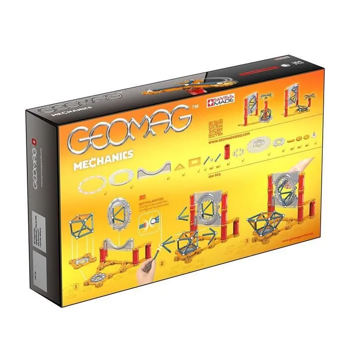 GEOMAG MECHANICS Jeu de Construction Magnétique 164 pcs-4
