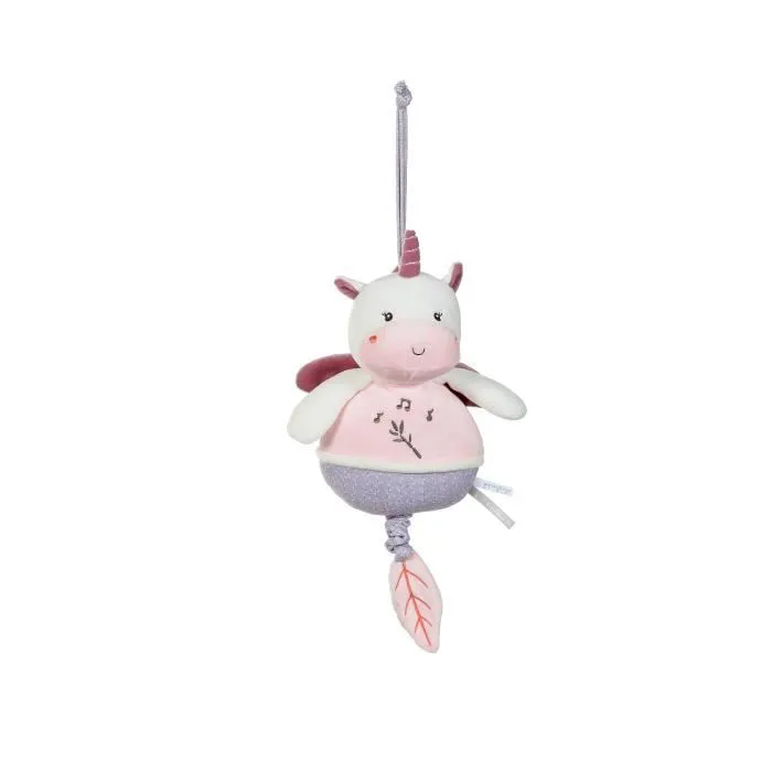 Boîte à musique - Bamboo - Licorne - 26 cm - Douce mélodie - Pour bébé-0